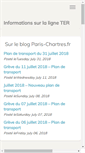 Mobile Screenshot of paris-chartres.fr